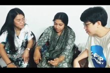 വിദേശികളെക്കൊണ്ട് 'വെണ്ണിലാചന്ദനക്കിണ്ണം' പാടിച്ച്‌ അനു സിതാര; വീഡിയോയുമായി താരം