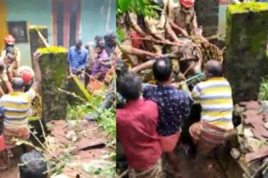  വെഞ്ഞാറമൂട് ഫയര്‍ ആന്‍ഡ് റെസ്‌ക്യൂ സ്റ്റേഷനില്‍ നിന്ന് അസിസ്റ്റന്റ് സ്റ്റേഷന്‍ ഓഫീസര്‍ എ.ടി. ജോര്‍ജ്, ഗ്രേഡ് അസിസ്റ്റന്റ് സ്റ്റേഷന്‍ ഓഫീസര്‍ ജി. അജിത് കുമാര്‍ എന്നിവരുടെ നേതൃത്വത്തില്‍ സ്ഥലത്തെത്തിയ സേനയിലെ ഫയര്‍ ആന്‍ഡ് റെസ്‌ക്യൂ ഓഫീസര്‍ ഷിബിന്‍ ഗിരീഷ് കിണറ്റിലിറങ്ങി കലമാനെ നെറ്റിന് അകത്താക്കി കിണറ്റില്‍ നിന്ന് പുറത്തെടുത്തു.