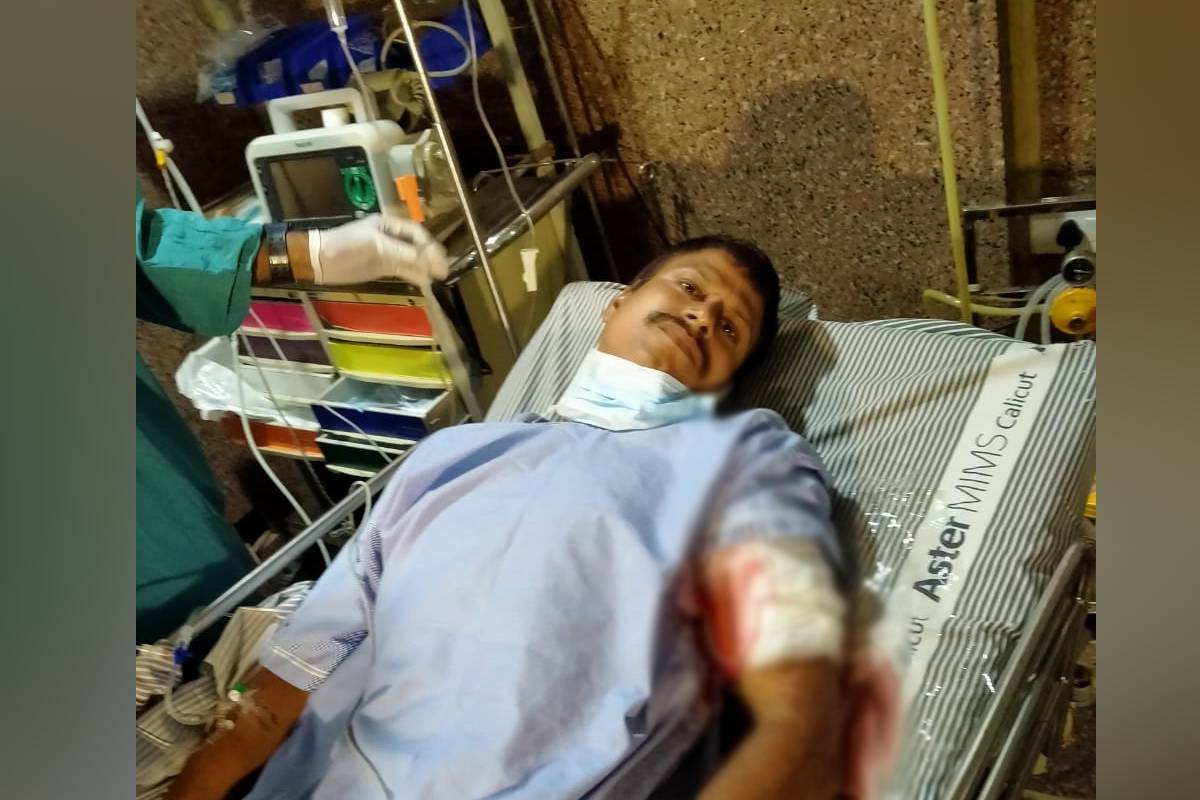 പരിക്കേറ്റ എസ് ഐ രാമചന്ദ്രന്‍