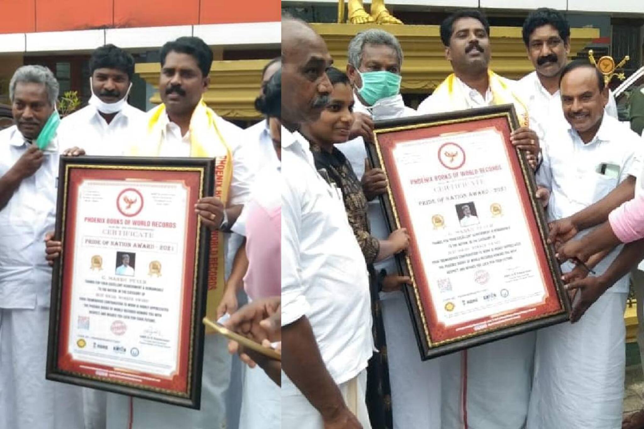 കോവിഡ് ബാധിച്ച് മരിച്ചവരുടെ മൃതശരീരം സംസ്‌കരിക്കാന്‍ മുന്നിട്ടിറങ്ങി; മൂന്നാര്‍ പഞ്ചായത്ത് വൈസ് പ്രസിഡന്റിന് അംഗീകാരം