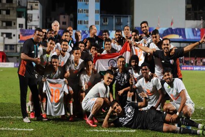 Image: Indian Football Team, Twitter