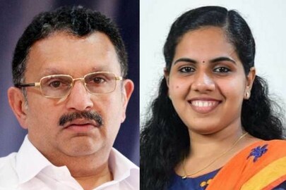 കെ മുരളീധരൻ, ആര്യാ രാജേന്ദ്രൻ