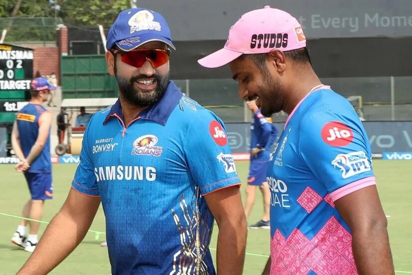 ipl, ipl 2021. mumbai indians-rajasthan royals, mumbai indians, rajasthan royals, sanju samson, rohit sharma, play off, ഐപിഎൽ, ഐപിഎൽ 2021, മുംബൈ ഇന്ത്യൻസ്, രാജസ്ഥാൻ റോയൽസ്, പ്ലേ ഓഫ്, സഞ്ജു സാംസൺ, രോഹിത് ശർമ