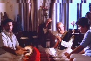 ചിത്രത്തിലെ സ്വാമിനാഥ പരിപാലയ എന്ന ഗാനരംഗത്തിൽ നിന്ന് 