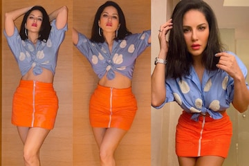 Sunny Leone| ക്രോപ് ടോപ്പും മിനി സ്കർട്ടും അണിഞ്ഞ് സണ്ണി ലിയോണി; ഏറ്റെടുത്ത് ആരാധകർ