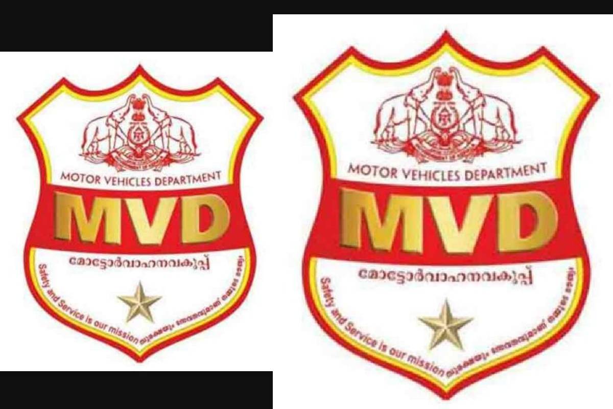 Kerala MVD fines an Army vehicle