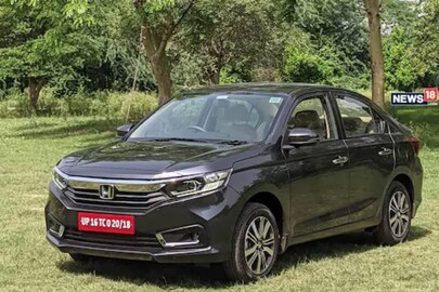 The 2021 Honda Amaze. (Photo: Manav Sinha/News18.com)