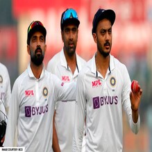 IND vs NZ |മൂന്നാം ദിനത്തില്‍ തിരിച്ചടിച്ച് ഇന്ത്യ; കിവീസിനെ 296 റണ്‍സിന് ഓള്‍ ഔട്ടാക്കി