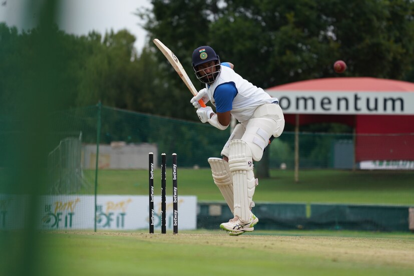 Test specialist Cheteshwar Pujara will be under pressure to break his century drought and he trained hard in the nets. 