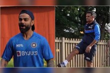 പരസ്പരം പോരാടി ദ്രാവിഡും കോഹ്‌ലിയും; ഇന്ത്യൻ ടീമിന്റെ രസകരമായ പരിശീലന സെഷൻ - വീഡിയോ