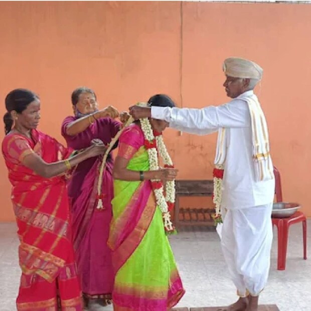 wedding, Viral wedding, Viral wedding of elderly, elderly couple wedding, viral, viral news