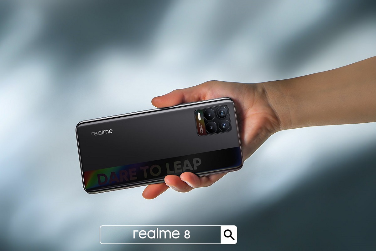  7. RealMe8 സ്മാർട്ട്ഫോണിന് 5,000 mAh ബാറ്ററിയുണ്ട്. 30 വാട്ട് ഡാർട്ട് ചാർജിംഗ് പിന്തുണയ്ക്കുന്നു. 65 മിനിറ്റിനുള്ളിൽ പൂർണമായി ചാർജ് ചെയ്യാം. Android 11+ Real നിങ്ങളുടെ UI 2.0 ഓപ്പറേറ്റിംഗ് സിസ്റ്റത്തിൽ പ്രവർത്തിക്കുന്നു. ഡ്യുവൽ സിം + SD കാർഡ് പിന്തുണ. (ചിത്രം: Realme India)