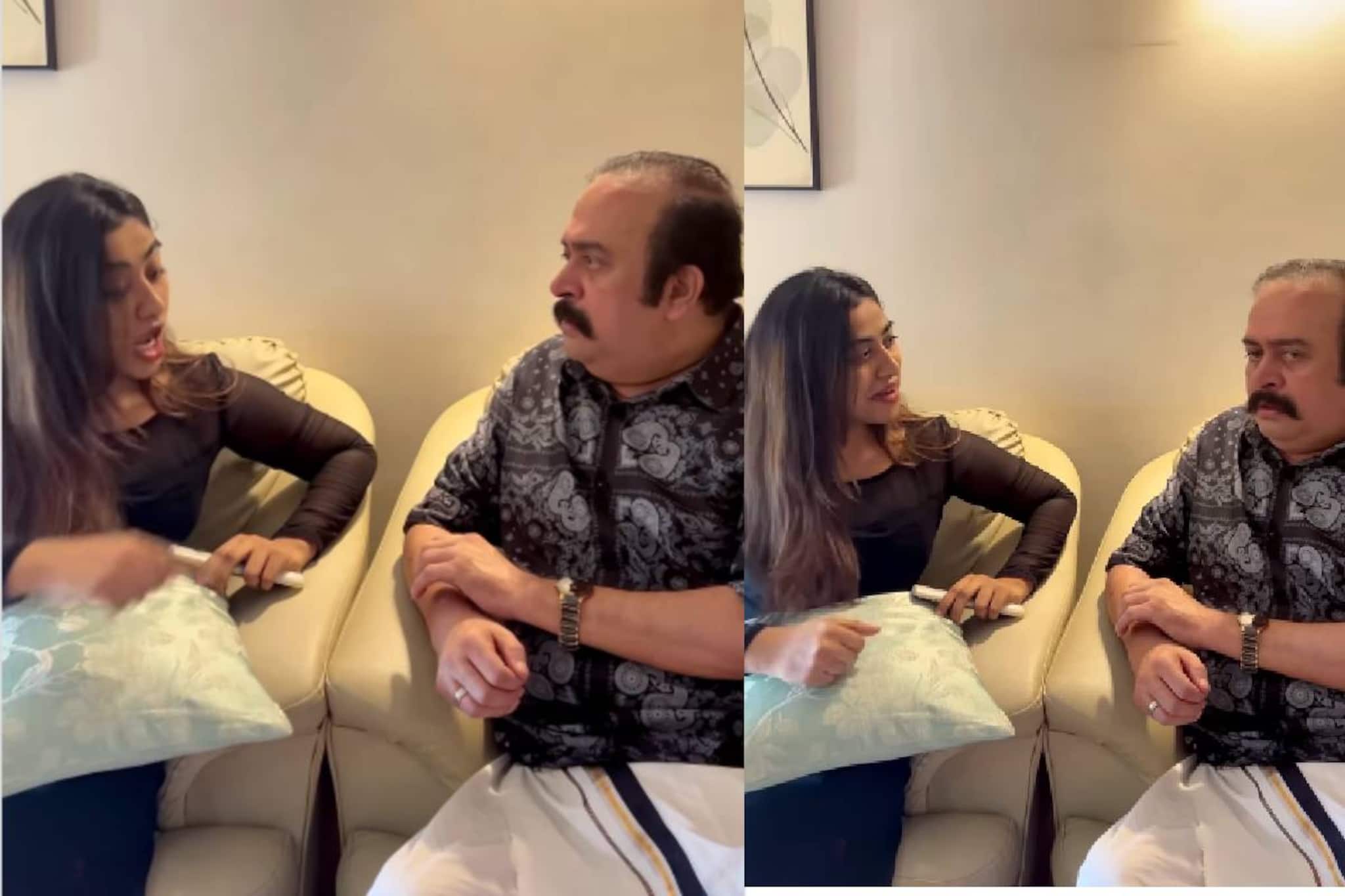 'അന്നേ, നീ വാഴയ്ക്ക് വെള്ളമൊഴിച്ചോ?' 'ബ്രോ ഡാഡി' വീഡിയോയുമായി സായ് കുമാറും കല്യാണിയും