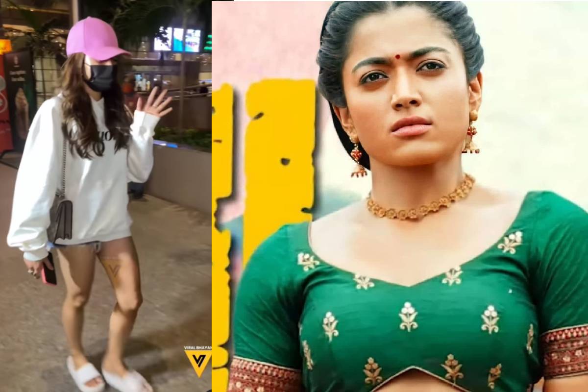 വീഡിയോ ദൃശ്യം, പുഷ്പയിൽ രശ്‌മിക