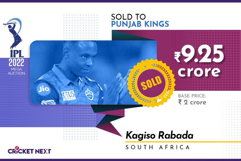  <strong>കാഗിസോ റബാഡ- പഞ്ചാബ് കിംഗ്സ് (9.25 കോടി)</strong>