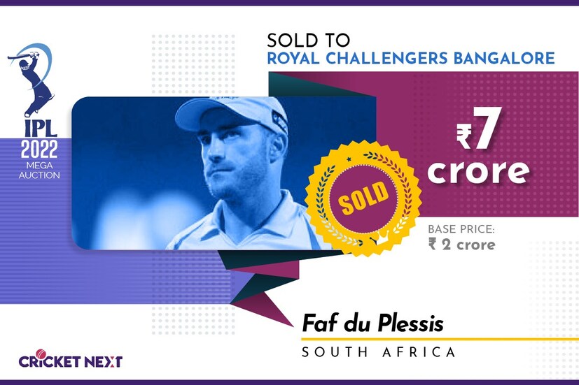  <strong>ഫാഫ് ഡുപ്ലെസിസ്- റോയൽ ചലഞ്ചേഴ്സ് ബാംഗ്ലൂർ (7കോടി)</strong>