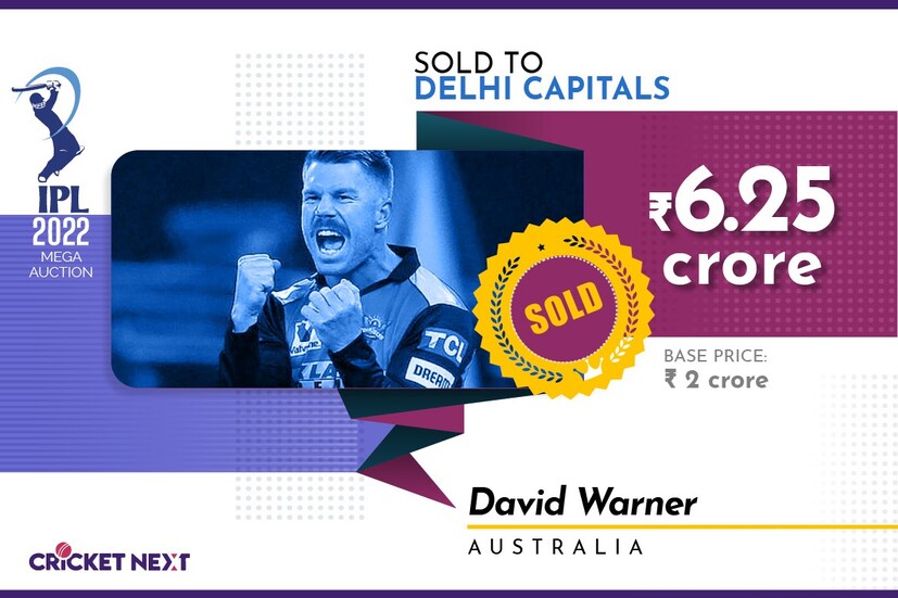  <strong>ഡേവിഡ് വാർണർ- ഡൽഹി ക്യാപിറ്റൽസ് (6.25 കോടി)</strong>