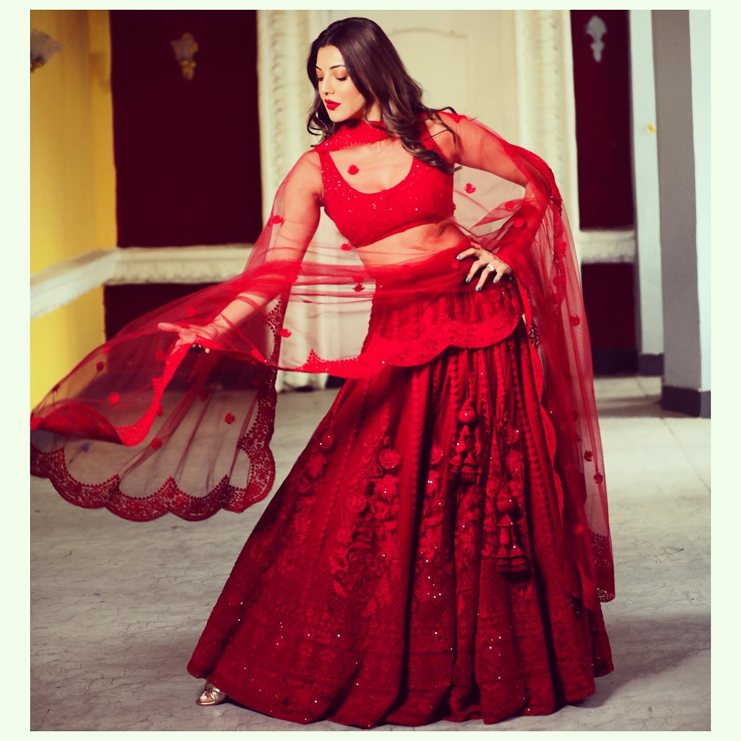  നടി കാജൽ അഗർവാൾ ( Image : Instagram @kajalaggarwalofficial)