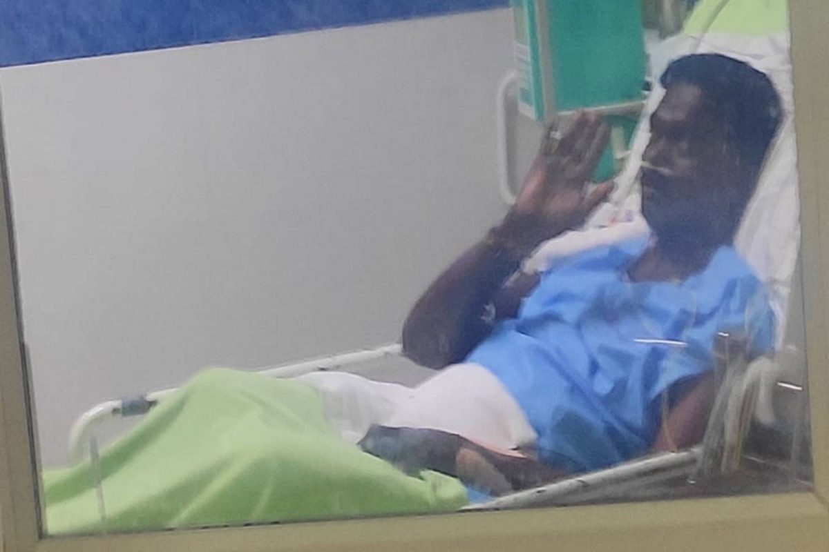 മുറിവുണങ്ങുന്നതിനുള്ള മരുന്ന് മാത്രമാണ് ഇപ്പോൾ നൽകുന്നത്. ഓർമശക്തിയും സംസാരശേഷിയും പൂർണമായും വീണ്ടെടുത്തു.