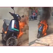 ആദ്യം പുക; പിന്നാലെ തീപടര്‍ന്ന് കത്തിനശിച്ച് ഒല സ്‌കൂട്ടര്‍; അന്വേഷണം പ്രഖ്യാപിച്ച് കമ്പനി