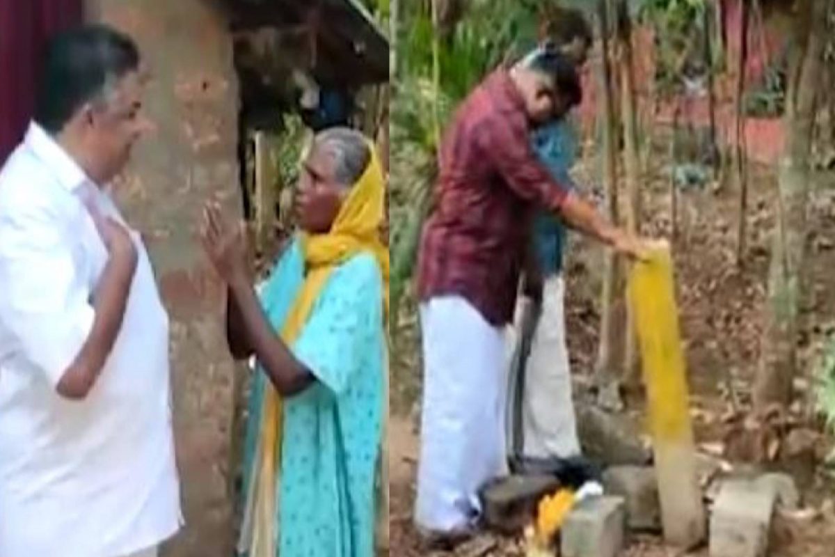 പിണറായിയെ വിശ്വാസമുണ്ടോ?; നാലിരട്ടി കിട്ടും അമ്മാമ്മേ; മന്ത്രി സജി ചെറിയാന്‍