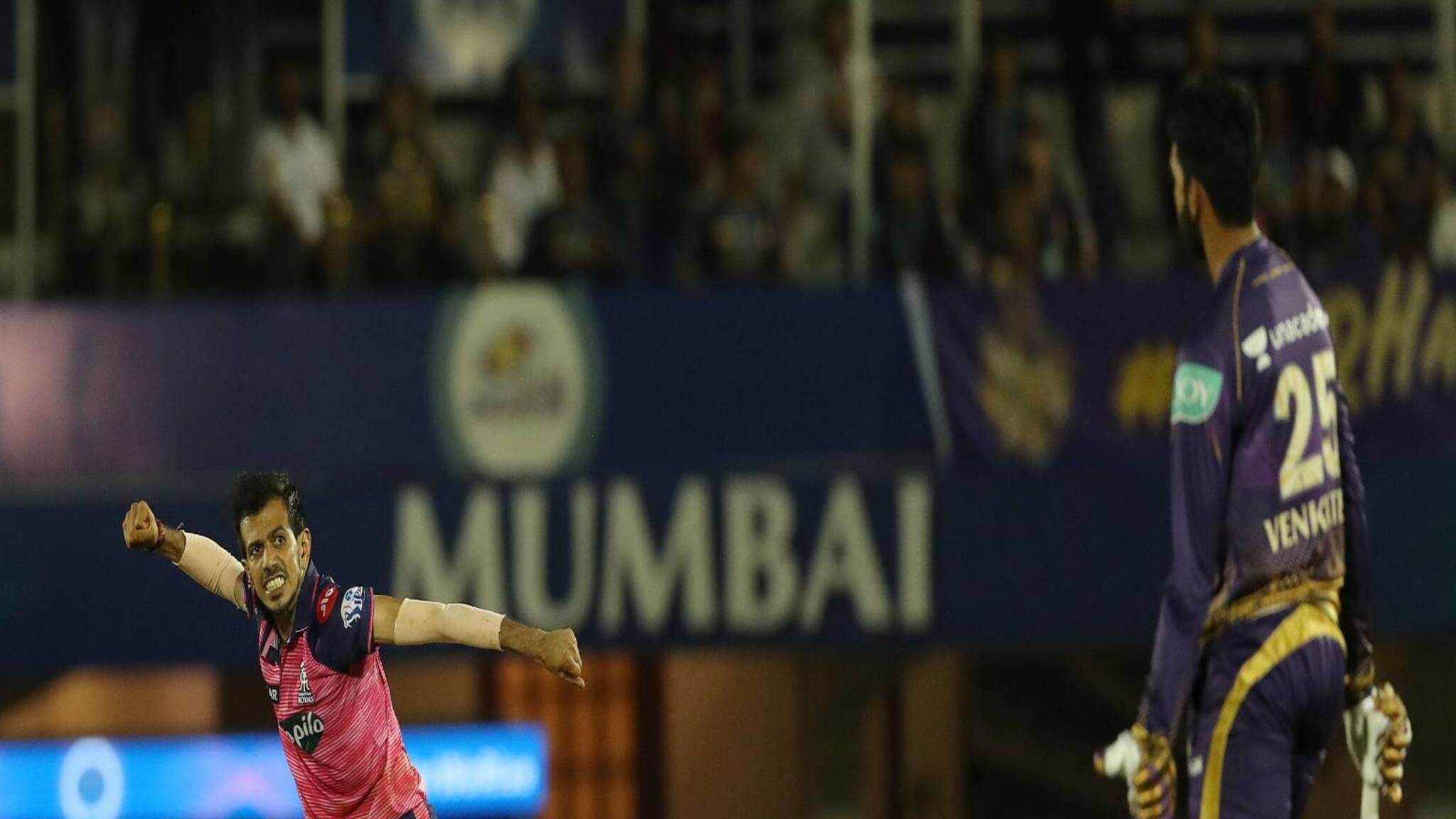 IPL 2022 |ചാഹലിന് ഹാട്രിക്! ത്രില്ലര്‍ പോരില്‍ കൊല്‍ക്കത്തയെ ഏഴ് റണ്‍സിന് തകര്‍ത്ത് രാജസ്ഥാന്‍ റോയല്‍സ്