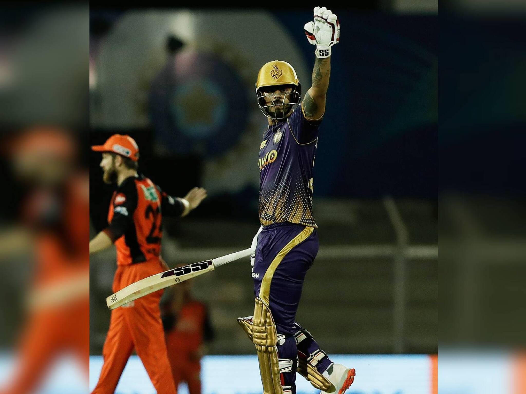 IPL 2022 | അടിത്തറയിട്ട് റാണ (54); കത്തിക്കയറി റസൽ (49*); ഹൈദരാബാദിന് 176 റൺസ് വിജയലക്ഷ്യം