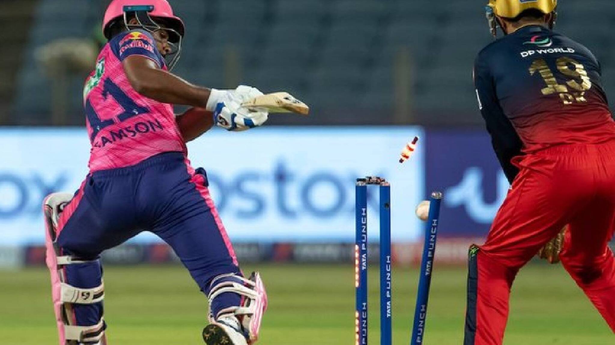 IPL 2022| രാജസ്ഥാനെ വരിഞ്ഞുമുറുക്കി ബാംഗ്ലൂർ; പൊരുതിയത് പരാഗ് മാത്രം (31 പന്തിൽ 56*); ബാംഗ്ലൂരിന് 145 റൺസ് വിജയലക്ഷ്യം