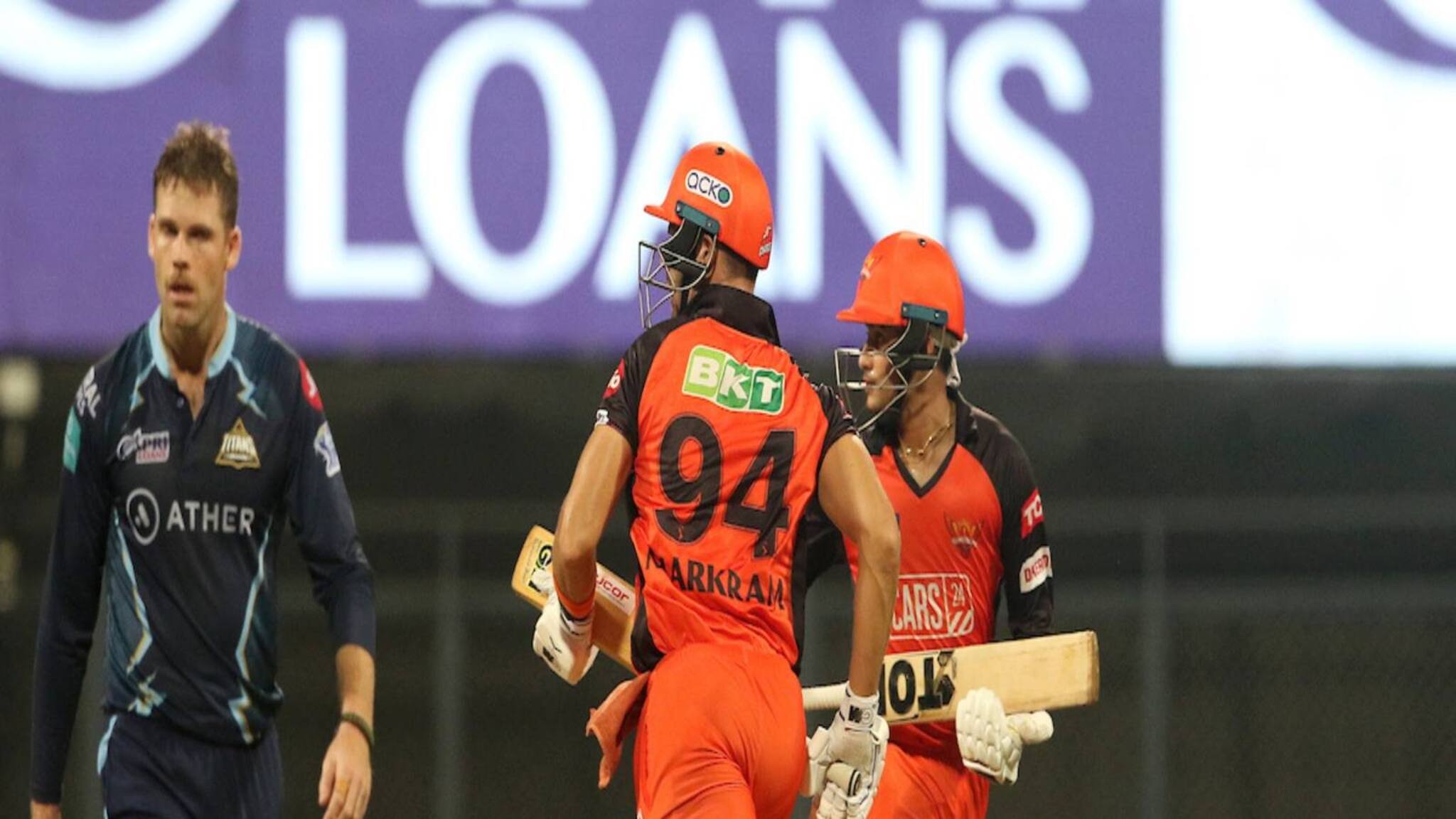 IPL 2022 | അഭിഷേക്-മാർക്രം ആറാട്ടിൽ പങ്കുചേർന്ന് ശശാങ്കും (6 പന്തിൽ 25*); ഗുജറാത്തിനെതിരെ ഹൈദരാബാദിന് കൂറ്റൻ സ്കോർ