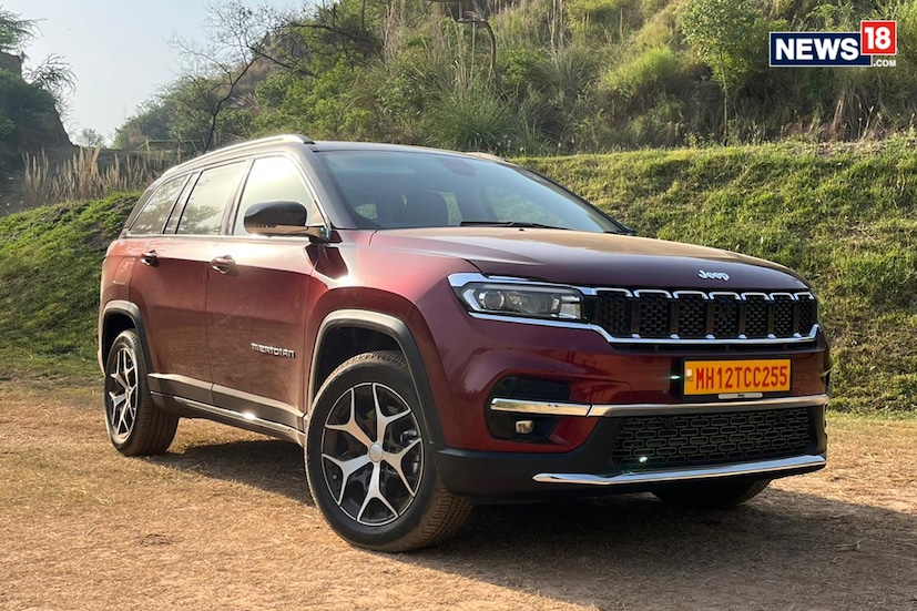  Jeep Meridian SUV: 7 സീറ്റർ എസ്‌യുവി ജീപ്പ് മെറിഡിയൻ മെയ് മാസത്തിൽ ഇന്ത്യയിൽ അവതരിപ്പിക്കും. അമേരിക്കൻ എസ്‌യുവി നിർമ്മാതാക്കളായ ജീപ്പ് അതിന്റെ മൂന്ന് നിര എസ്‌യുവി മെറിഡിയൻ ഇതിനകം തന്നെ പുറത്തുവിട്ടിരുന്നു. ഈ വർഷം ഇന്ത്യൻ വിപണിയിൽ ജീപ്പ് അവതരിപ്പിക്കുന്ന രണ്ടാമത്തെ പ്രധാന ലോഞ്ചാണിത്. (ഫോട്ടോ: മാനവ് സിൻഹ/ന്യൂസ്18.കോം)