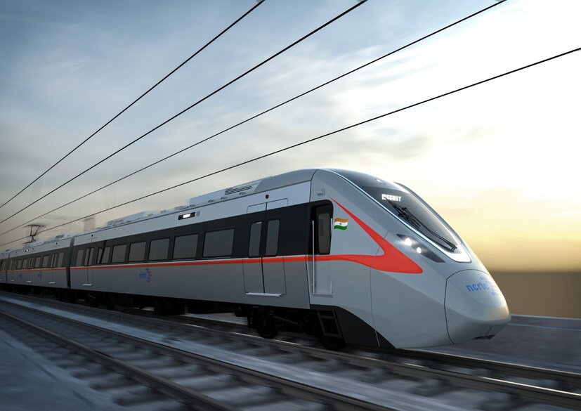 First high speed train set ready for Delhi meerut rrts corridor