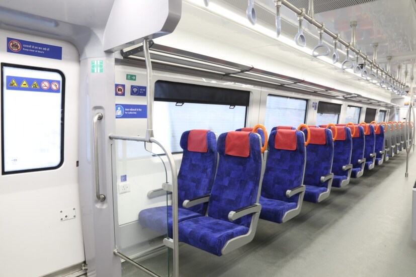 First high speed train set ready for Delhi meerut rrts corridor