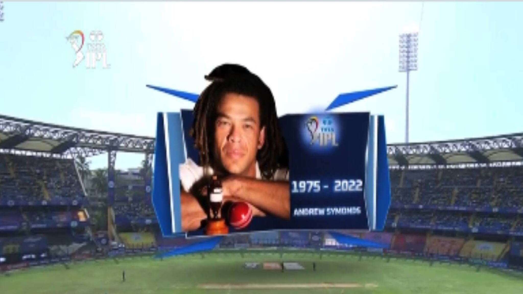 Andrew Symonds| ആൻഡ്ര്യൂ സൈമണ്ട്സിന്റെ വിയോഗം; കറുത്ത ആംബാൻഡ് ധരിച്ച് ചെന്നൈ, ഗുജറാത്ത് താരങ്ങൾ