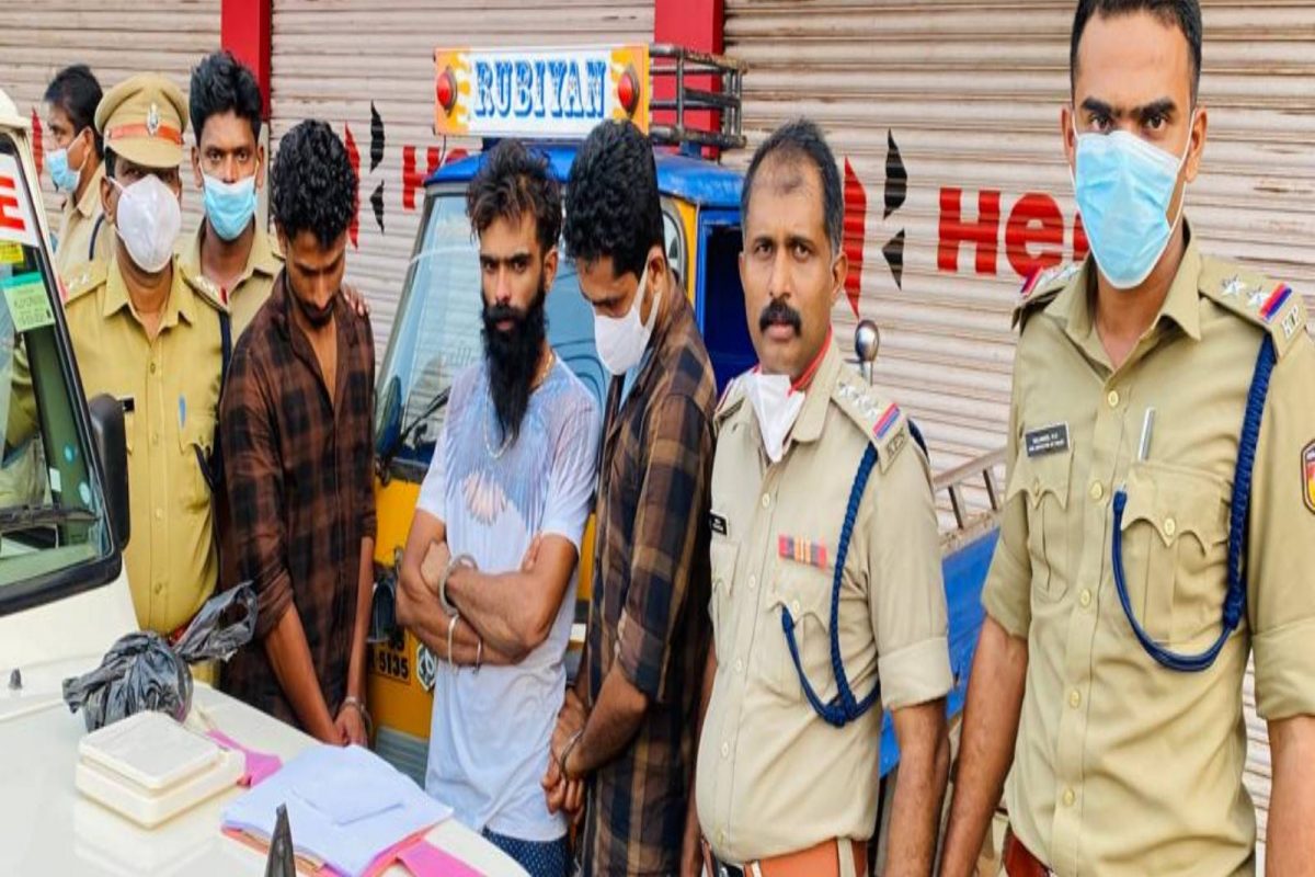 വളാഞ്ചേരിയില്‍ 163 ഗ്രാം എംഡിഎംഎയുമായി മൂന്ന് പേര്‍ പിടിയില്‍
