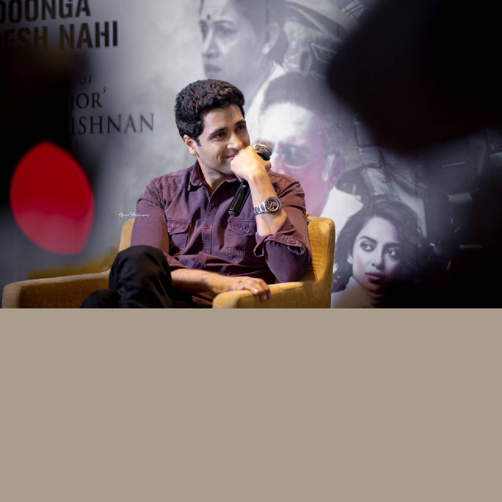 'മേജർ സന്ദീപിന്റെ മാതാപിതാക്കൾ എന്നെ ചുംബിച്ച നിമിഷം': അദിവി ശേഷ്