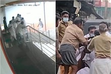 കോട്ടയത്ത് കോൺഗ്രസ് ജില്ലാ ജനറൽ സെക്രട്ടറിമാർ തമ്മിലടി; ഏട്ടുമുട്ടിയ ദൃശ്യങ്ങൾ പുറത്ത്