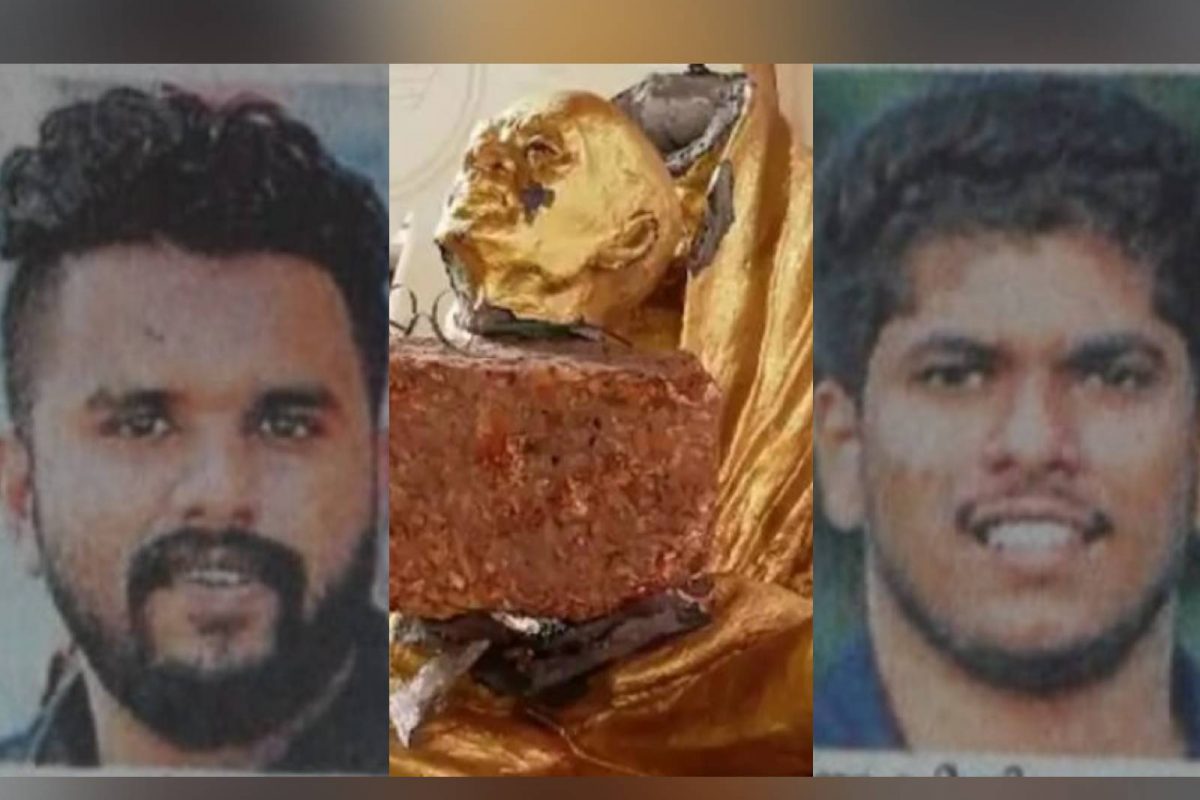പയ്യന്നൂരിൽ ഗാന്ധി പ്രതിമയുടെ തലയറുത്ത സംഭവം: രണ്ട് DYFI പ്രവര്‍ത്തകര്‍ അറസ്റ്റില്‍