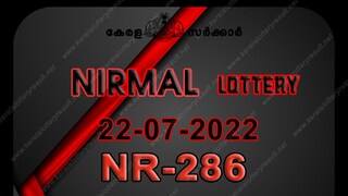 നിർമൽ ലോട്ടറിഫലം