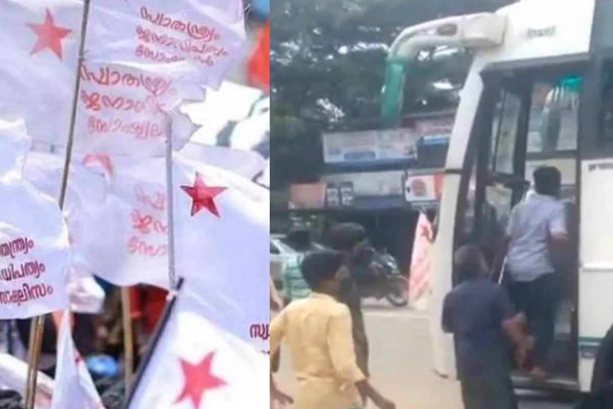 ബിരിയാണി വാങ്ങിത്തരാമെന്ന് പറഞ്ഞല്ല കുട്ടികളെ കൊണ്ടുപോയതെന്നും ആരെയും നിര്‍ബന്ധിച്ചിട്ടില്ലെന്നും എസ്എഫ്ഐ