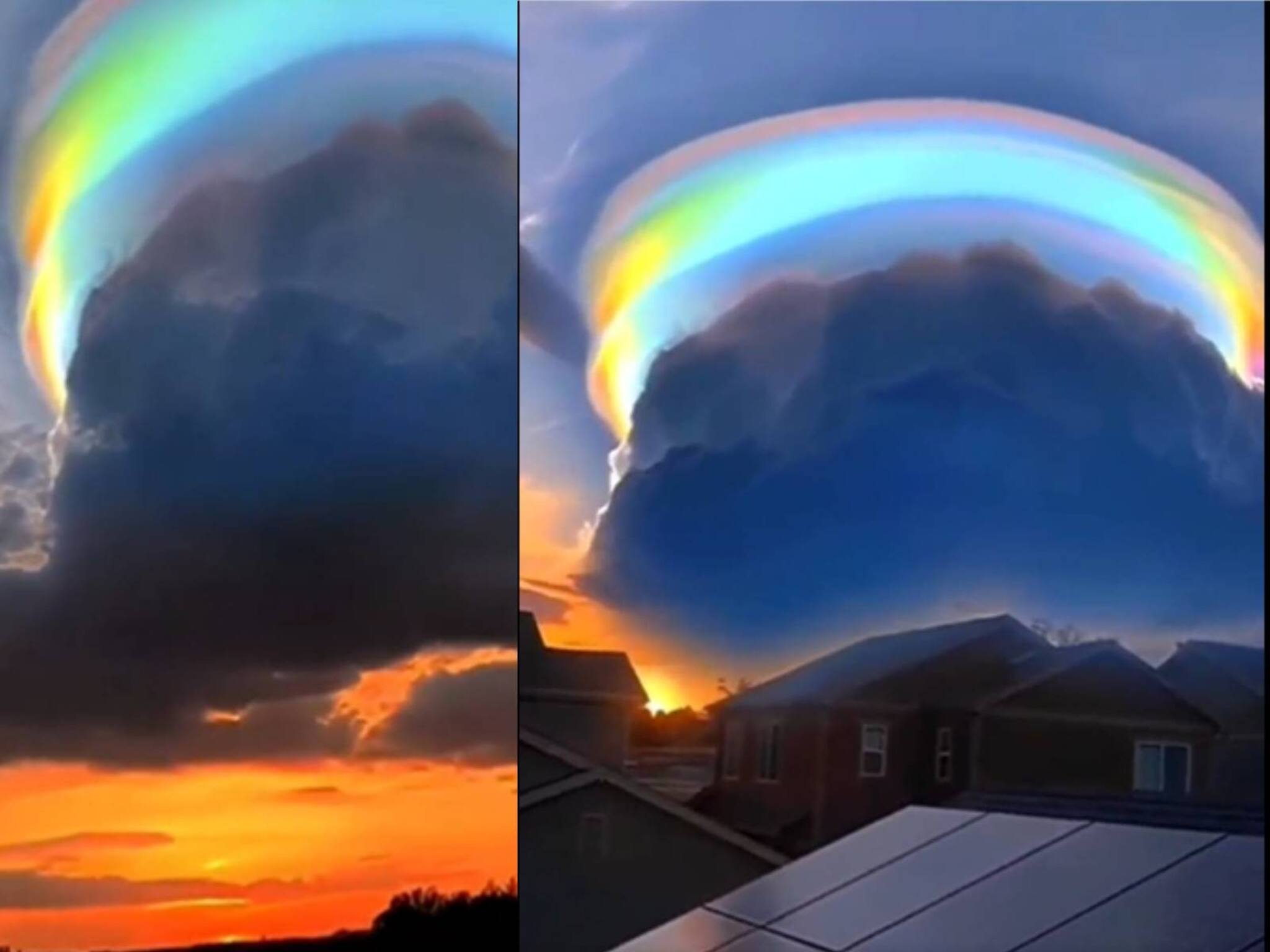 Rare rainbow| മേഘത്തെ ചുറ്റിയ സ്കാർഫ് പോലെ; ചൈനയിൽ കണ്ട 'പിലിയസ് മേഘങ്ങൾ' എന്ന അപൂർവ മഴവില്ലിനെ കുറിച്ച് അറിയാം