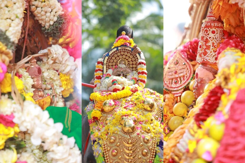  കന്യാകുമാരി എസ്.പി ഹരി കിരൺ പ്രസാദ്, തിരുവനന്തപുരം അസി.കമാന്റ് കെ.എം. ജോസഫ് എന്നിവരുടെ നേതൃത്വത്തിൽ സ്ഥലത്ത് വൻ സുരക്ഷ ഒരുക്കിയിരുന്നു. വെള്ളിയാഴ്ച സന്ധ്യ കഴിഞ്ഞ് കുഴിത്തുറയിൽ വിഗ്രഹങ്ങൾ ഇറക്കി പൂജയ്ക്കായി എത്തി ചേരും. തുടര്‍ന്ന് ശനിയാഴ്ച കളിയിക്കാവിളയിൽ കേരള സർക്കാരിന്റെ വിവിധ വകുപ്പുകളുടെയും മറ്റ് ഹൈന്ദവ സംഘടനകളുടെയും നേതൃത്വത്തിൽ വിഗ്രഹഘോഷയാത്രയെ സ്വീകരിക്കും.