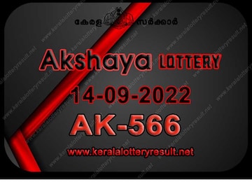 അക്ഷയ ലോട്ടറിഫലം