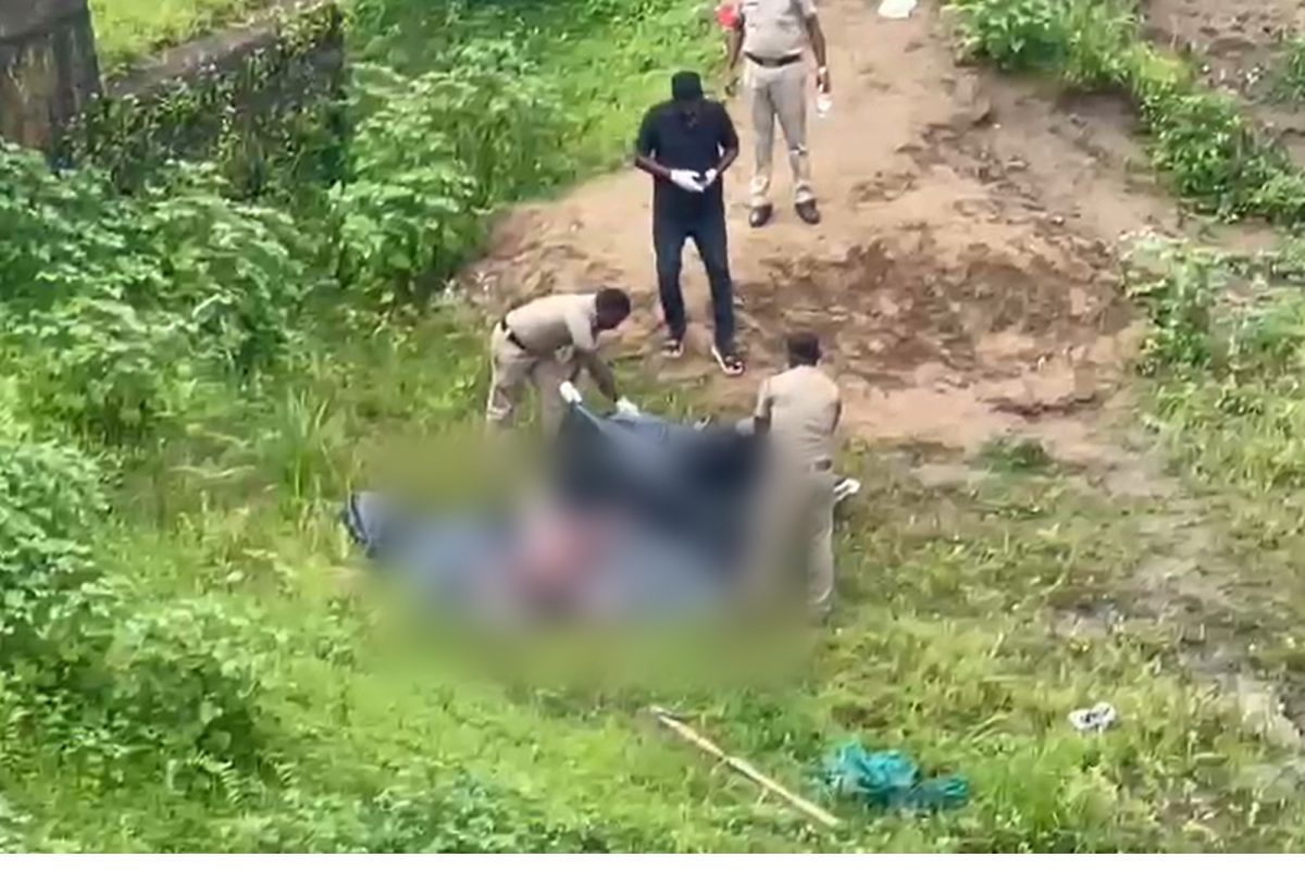 കൈകാലുകൾ കയർ കൊണ്ട് ബന്ധിച്ച നിലയിൽ മൃതദേഹം പുഴയിൽ കണ്ടെത്തി