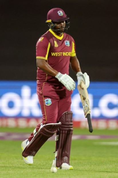 Opening batter Johnson Charles top-scored with 45 off 36 balls before West Indies lost wickets in cluster and slipped to 101-6 in 14 overs.