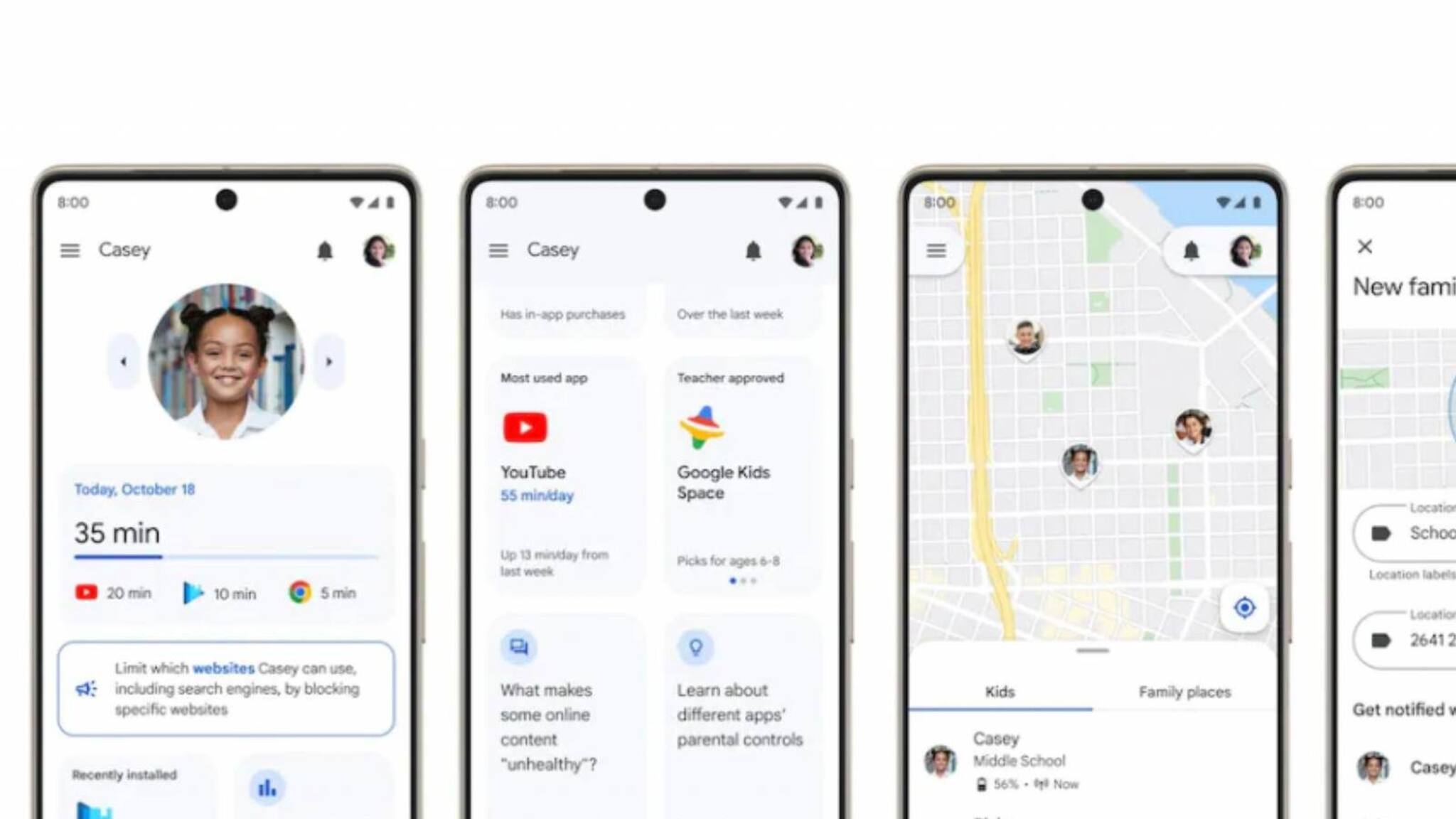 കുട്ടികളുടെ സ്കൂൾ വിട്ടാലുടൻ മാതാപിതാക്കൾക്ക് നോട്ടിഫിക്കേഷൻ; ഫാമിലി ലിങ്ക് ആപ്പിൽ പുത്തൻ അപ്ഡേറ്റുകൾ