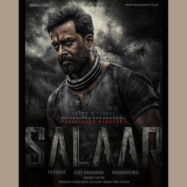 Salaar, Prithviraj in Salaar, Salaar Prabhas, Prabhas in Salaar, Prithviraj Sukumaran, പൃഥ്വിരാജ്, പൃഥ്വിരാജ് സുകുമാരൻ