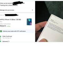 iphone 14 | ഫ്ലിപ്കാർട്ടിൽ ഓര്‍ഡര്‍ ചെയ്തത് ഐഫോണ്‍ 13; കിട്ടിയത് ഐഫോണ്‍ 14; അസൂയയോടെ സൈബർ ലോകം