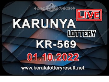 കാരുണ്യ ലോട്ടറിഫലം