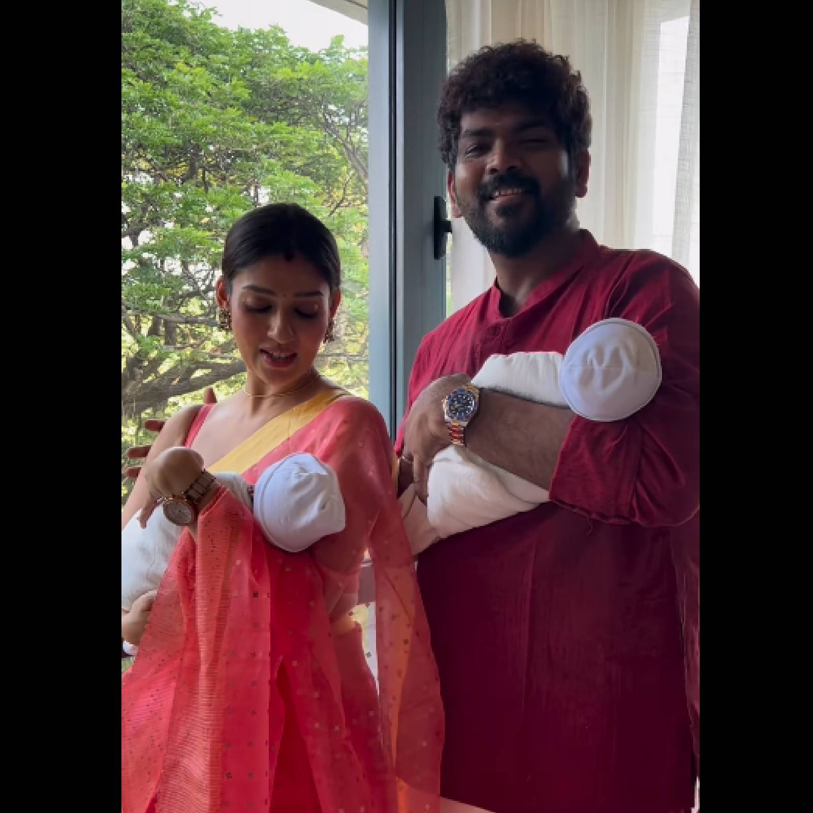  നയൻതാരയും വിഗ്നേഷ് ശിവനും ഇതുവരെയും അവരുടെ ആണ്മക്കളുടെ മുഖം പുറത്തുകാണിച്ചിട്ടില്ല