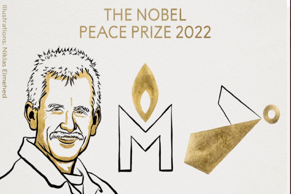 Nobel Peace Prize |  മനുഷ്യാവകാശ പ്രവര്‍ത്തകന്‍ അലെസ് ബിയാലിയറ്റ്സ്കിയും 2 സംഘടനകളും സമാധാന നൊബേൽ പങ്കിട്ടു